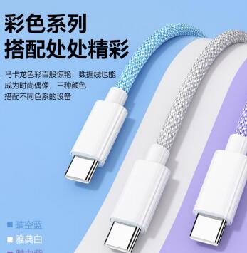 Nylon Braided Data Cable